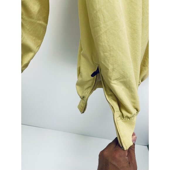 georgia tech Mens Jacket Yellow Pullover Sweathirt Russell Athletic Size Small - Picture 4 of 8